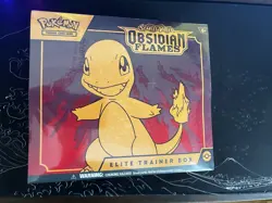 Pokemon: Scarlet & Violet 3: Obsidian Flames Elite Trainer Box - 9 Packs 820650853913 - Image 1