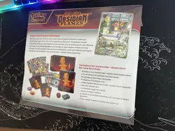 Pokemon: Scarlet & Violet 3: Obsidian Flames Elite Trainer Box - 9 Packs 820650853913 - Image 2