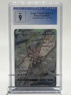 Pokemon Astral Radiance Origin Forme Palkia V#167 CGC 9 Universal Grade - Image 1