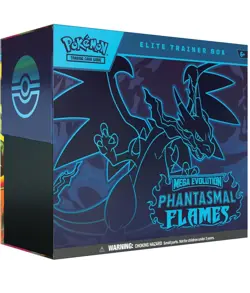 Pokemon Mega Evolution Phantasmal Flames Elite Trainer Box ETB - Presale 11/14 - Image 1