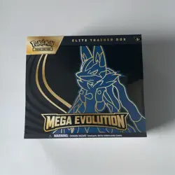 New Sealed Pokemon TCG Mega Evolution Lucario Elite Trainer Box ETB - READ ⬇ - Image 1
