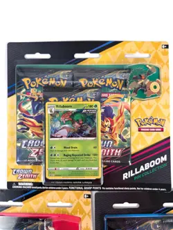 Set of 3 - Pokemon TCG: Crown Zenith Pin Collection Blister Pack Set - Sealed! - Image 4