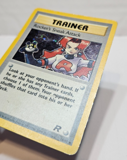 Rocket's Sneak Attack 16/82 Holo Rare Unlimited Team Rocket Pokemon 7861 - Image 2