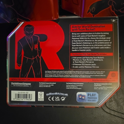 Team Rocket Pokemon Destined Rivals Tin (Mewtwo, Nidoking, Persian) Set of 3 - Image 3