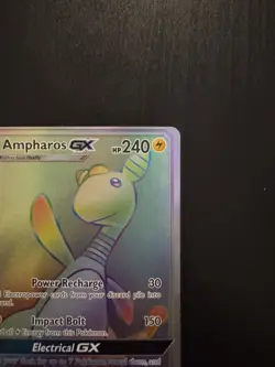 Ampharos GX (Secret) 185/181 Secret Rare Holo NM Pokemon SM - Team Up - Image 5