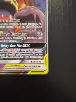Pokemon TCG Muk & Alolan Muk GX 61/214 Tag Team Unbroken Bonds English 2019 - Image 5