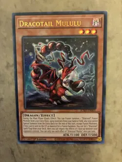 Yugioh! TCG - Dracotail Mululu - Ultra Rare - Justice Hunters - JUSH-EN005 - 1st - Image 1