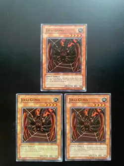 Yugioh Jirai Gumo MRD-089 Unlimited Edition Common LP X3 - Image 1