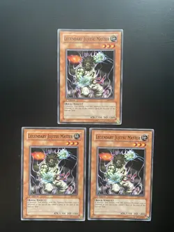 Yugioh Legendary Jujitsu Master AST-017 Common 1st Edition LP/MP X3 - Image 1