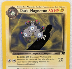 2000 Dark Magneton #28 Team Rocket Regular Pokemon Card Rare 1st Edition - Image 2