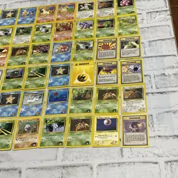 Pokemon Gym Heroes & Challenge Pokemon Lot of 60 Cards Vintage Card LP - LP+ TCG - Image 2