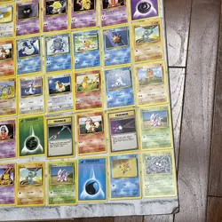 Pokemon Base Set Non Holo Lot of 150 Cards WOTC TCG LP - LP+ Pokemon Nintendo - Image 2