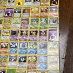 Pokemon Base Set Non Holo Lot of 150 Cards WOTC TCG LP - LP+ Pokemon Nintendo - Image 3