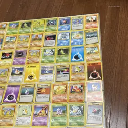 Pokemon Base Set Non Holo Lot of 150 Cards WOTC TCG LP - LP+ Pokemon Nintendo - Image 4