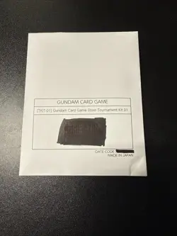 Gundam Card Game Store Tournament Kit 01 - 1 Winner & 8 Participant Promo Packs - Image 1