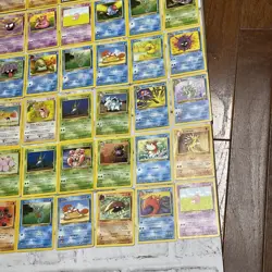 Pokemon 1999 Jungle & Fossil Lot of 140 Cards Vintage Card - LP-LP+ Nintendo - Image 2
