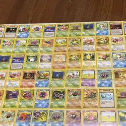 Pokemon 1999 Jungle & Fossil Lot of 140 Cards Vintage Card - LP-LP+ Nintendo - Image 5