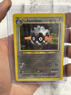 Forretress 21/75 Neo Discovery Non Holo Rare Pokemon Card TCG NM Vintage WOTC - Image 1