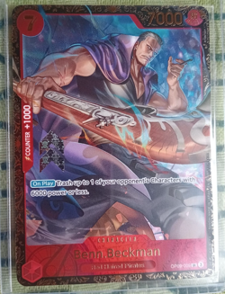 Top 16 Prize Card OP09-013 Yasopp Sealed One Piece card 2025 Regional Season 2 - Image 1