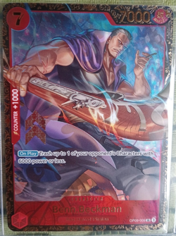 Top 16 Prize Card OP09-013 Yasopp Sealed One Piece card 2025 Regional Season 2 - Image 4