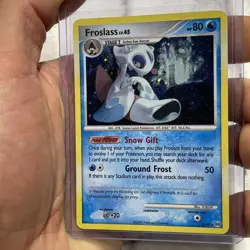 Pokemon Froslass LV.45 2/99 Holo Rare Platinum Arceus Pokemon TCG LP+ 2009 Card - Image 1