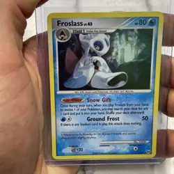 Pokemon Froslass LV.45 2/99 Holo Rare Platinum Arceus Pokemon TCG LP+ 2009 Card - Image 2