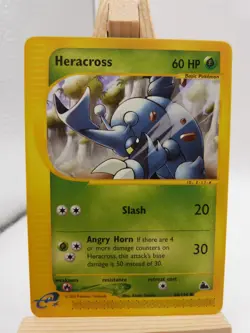 Pokemon Common Card : Heracross 64/144 ( Skyridge Set) - Image 1