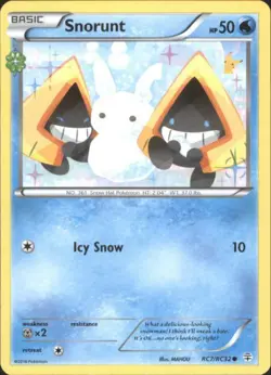 2x (GEN-RC7) Snorunt (Radiant Collection) (C) Pokemon Generations Card # RC7 - Image 1