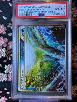[PSA 10] Lugia Legend 1st ED 029 070 Soul Silver Holo Japanese Pokemon Card - Image 1