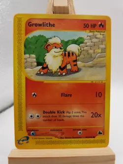 Pokemon Common Card : Growlithe 62/144 ( Skyridge Set) - Image 1