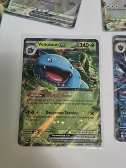 Pokemon TCG Double Rare EX Lot 23 Cards Near Mint With 151 Electabuzz Tin - Image 3