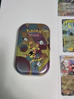 Pokemon TCG Double Rare EX Lot 23 Cards Near Mint With 151 Electabuzz Tin - Image 5