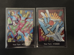 One Piece - DON!! PRB02 Foil Buggy & Koby - Premium Booster Vol. 2 two cards - Image 1