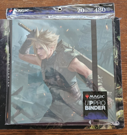 Final Fantasy MTG Universes Beyond Cloud Sephiroth 12 Pocket card Binder Magic - Image 1