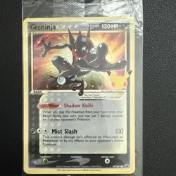 Pokemon Greninja Gold Star SWSH144 Celebrations Black Star Promo Card Sealed 3 - Image 1
