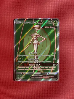 Pheromosa GX - 140/156 - Pokemon Ultra Prism Sun & Moon Full Art Rare Card LP/MP - Image 1
