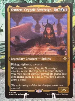 Yennett, Cryptic Sovereign Commander Masters Foil - Image 1