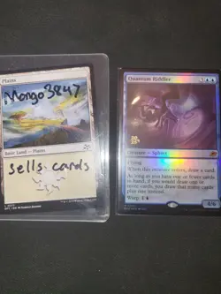 Quantum Riddler FOIL PRERELEASE PROMO Edge of Eternities EOE MTG - Image 3