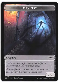 Insect // Manifest Double-Sided Token #5 // 18 Duskmourn: House of Horror - Image 2