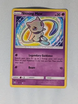 Shining Mew Holo Rare Card 40/73 Pokemon TCG Shining Legends Gradable - Image 1