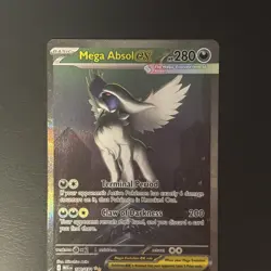 Mega Absol EX SIR 180/132 - Pokemon TCG - Mega Evolution - ENGLISH NM PACK FRESH - Image 2