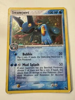 Swampert 5/17 Pokemon Pop Series 1 Holo Rare Vintage Promo HP - Image 1