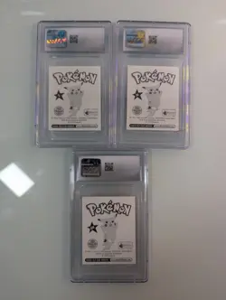 Pokemon Merlin Sticker Series 1- CGC Lot Of 3 - Image 5