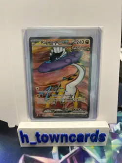 2024 Pokemon SV Temporal Forces TEF EN Raging Bolt ex #196/162 - Image 1