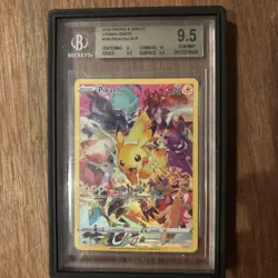 2023 Pokemon Sword & Shield Pikachu Crown Zenith 160/159 Gem Mint - Image 2