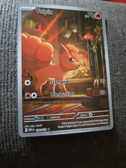 Vulpix 138/132 Illustration Rare Pokemon Mega Evolution NM / Near Mint - Image 1