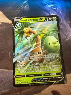 Alolan Exeggutor V 005/078 Pokemon GO Holo - Image 1