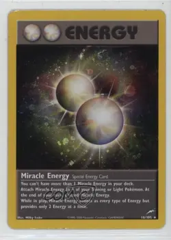 Miracle Energy Holo 1st Ed. Pokemon Neo Destiny #16 2002 - Image 1