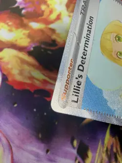 Pokemon TCG Mega Evolution Lillie's Determination 184/132 SIR Minor Damage - Image 2