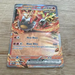Gouging Fire ex - SVP144 - SV Black Star Promo - Pokemon TCG - NM - Image 1